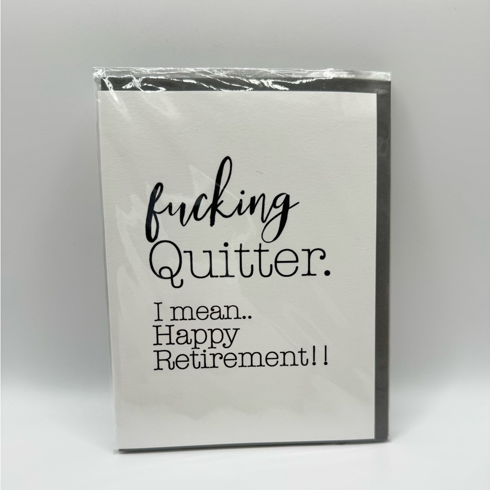 Greeting Card: Happy Retirement